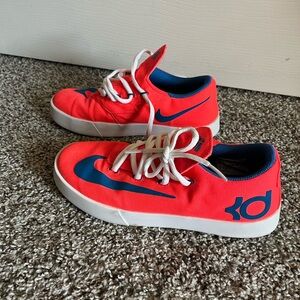 Nike Red and Blue Athletic Sneakers